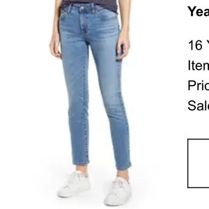 AG Prima Ankle Skinny Jeans (16 Years Defined Blue)
Size 28